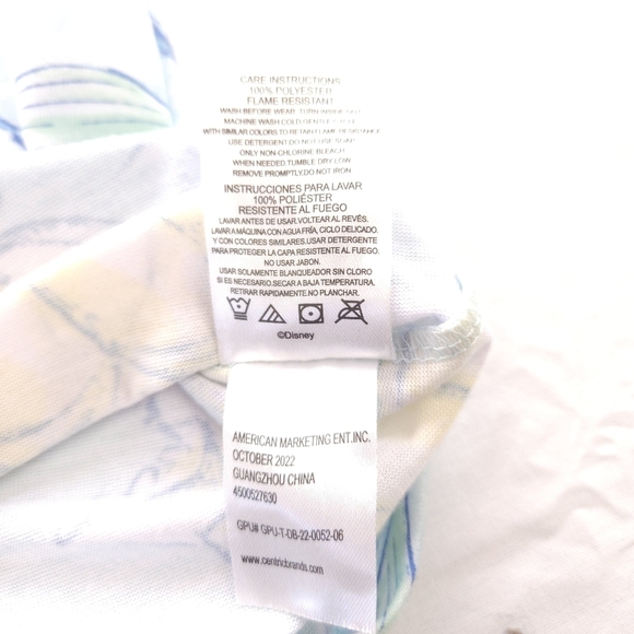 NWOT Disney Princess Kids Pajamas - Multicolor - Picture 6 of 6